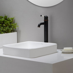 Elavou2122 Square Self rimming Bathroom Sink