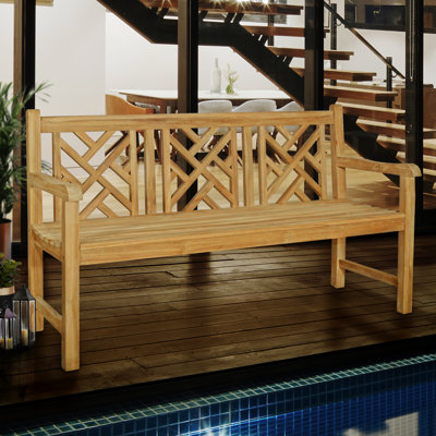 Asean Teak Wood Garden & Patio Bench