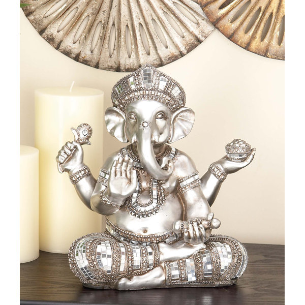 Ganesh God of the Intellect and the Remover of Obstacles Set of 2 or 4 Candles 