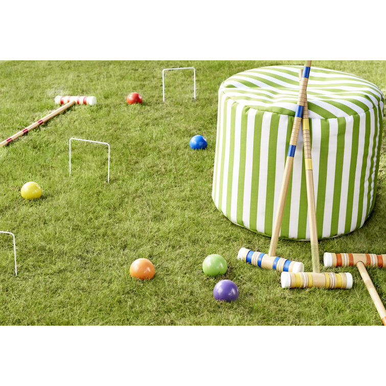 6 Player Croquet Set with Carrying Case