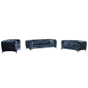 Go to store & view more images Rosdorf Park Binstead Chesterfield Loveseat