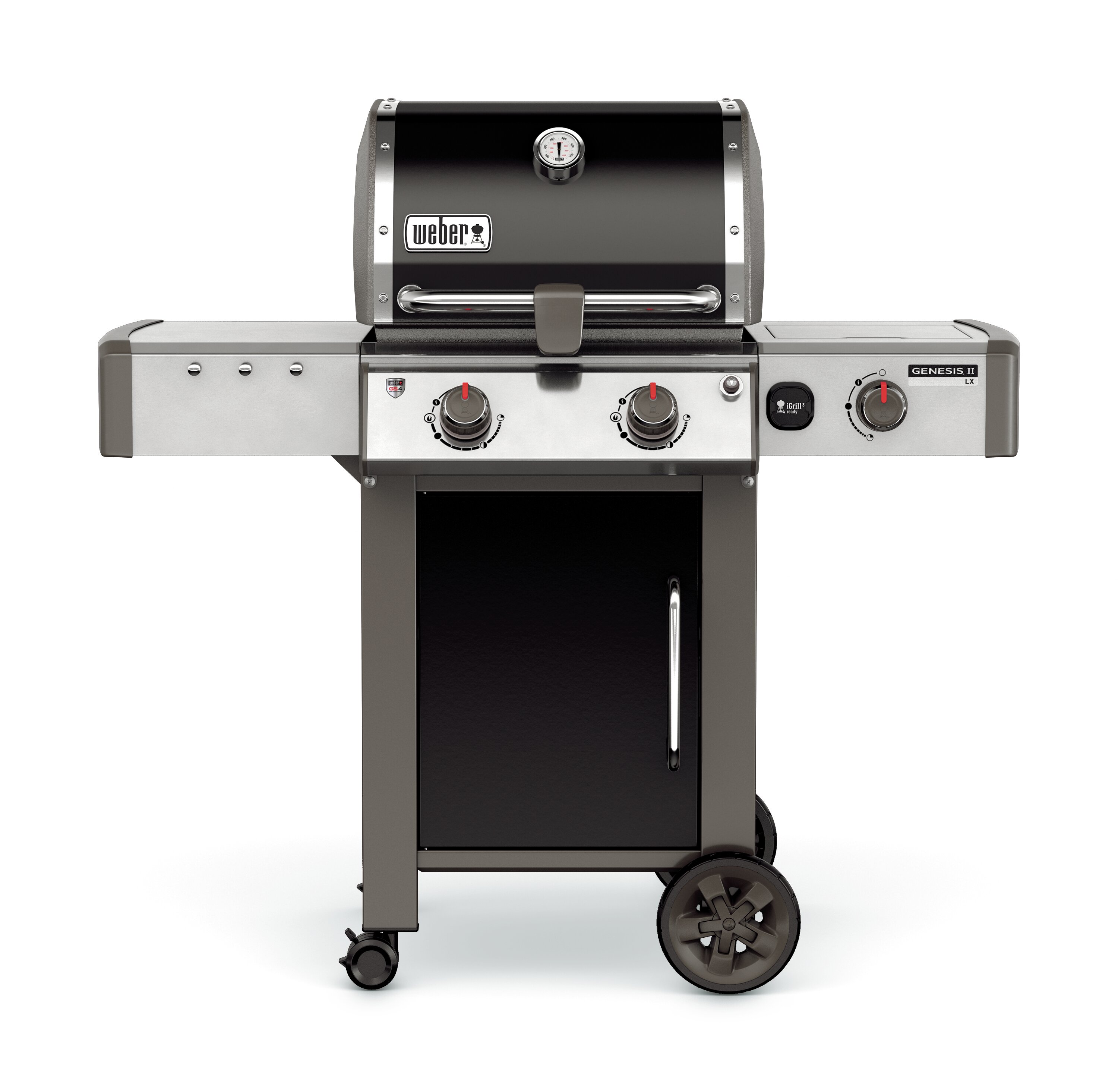 Weber Genesis II LX E 240 2 Burner Natural Gas Grill With Side