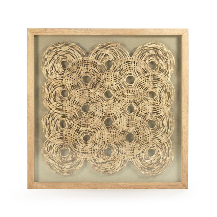 Zentique Abstract Paper Framed Art Wall Décor Perigold