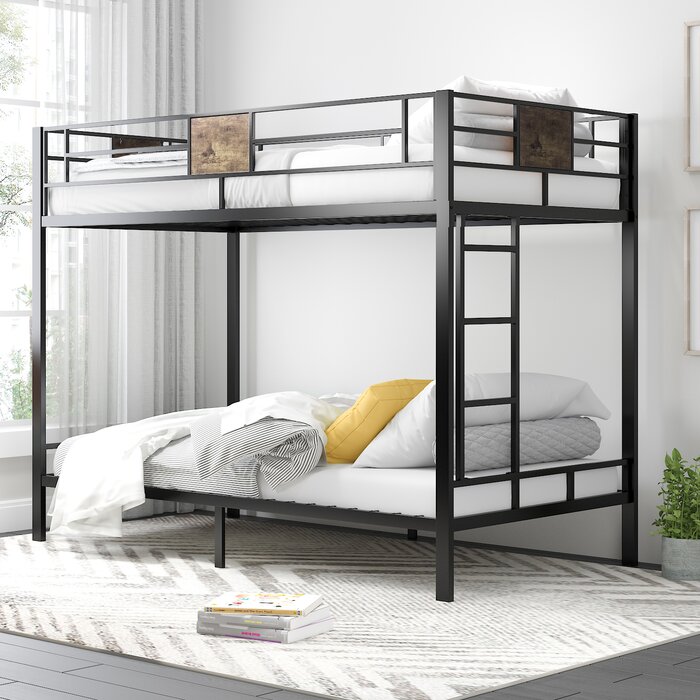 Mason & Marbles Johntai Twin Over Twin Standard Bunk Bed