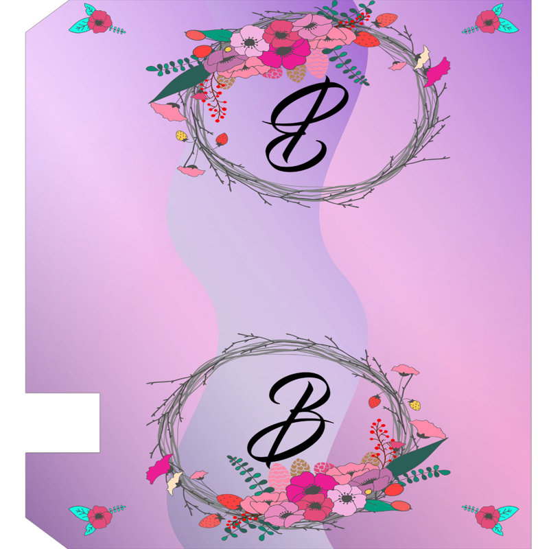 Vwaq Personalized Monogram Mailbox Cover Wayfair