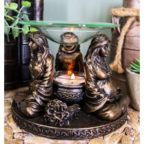 Protector of the North Spirit of the Forest Wolf Oil Burner Candle Tart Warmer 
