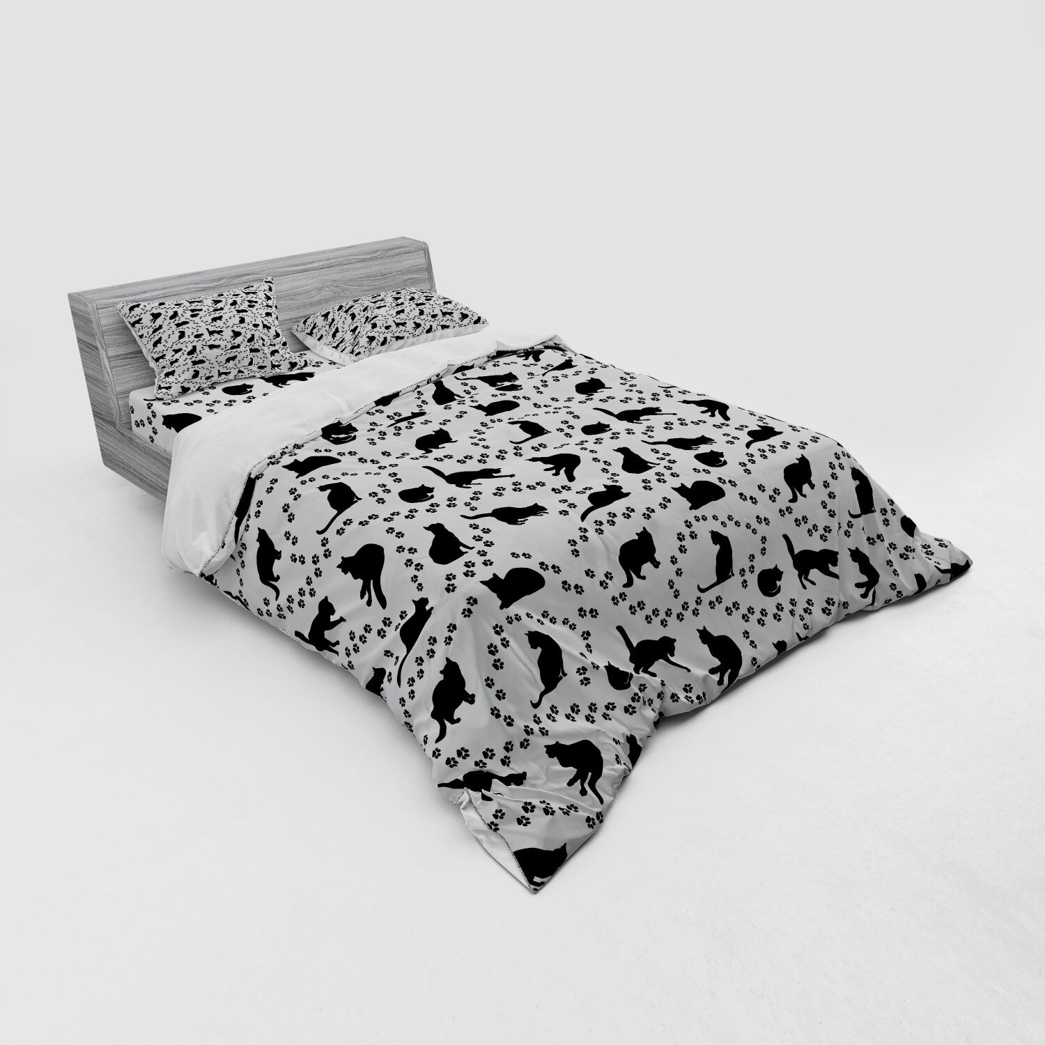 East Urban Home Cat Duvet Cover Set Wayfair