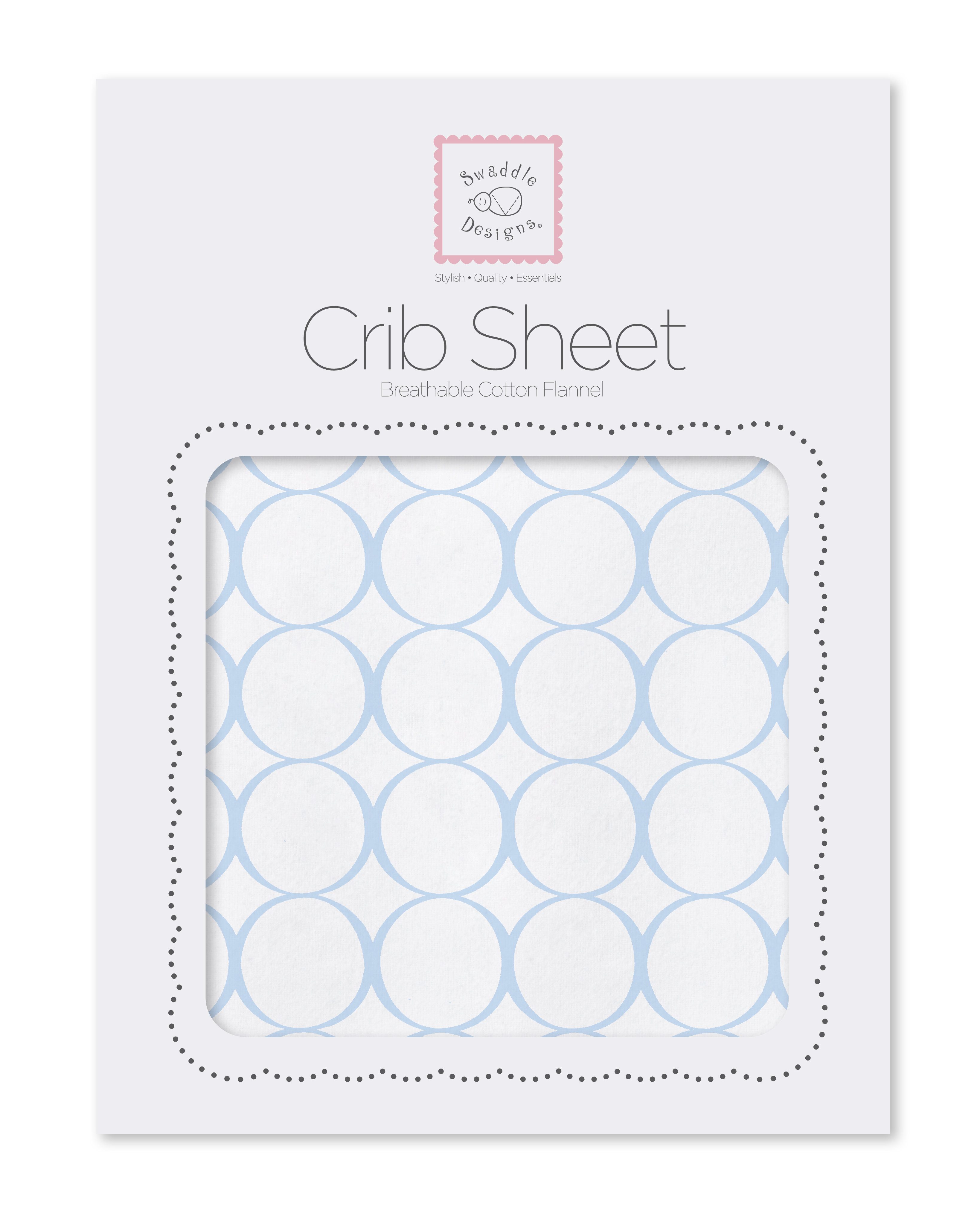 circle crib sheets