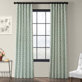 Aqua Mid Century Modern Curtains Drapes You Ll Love In 2020