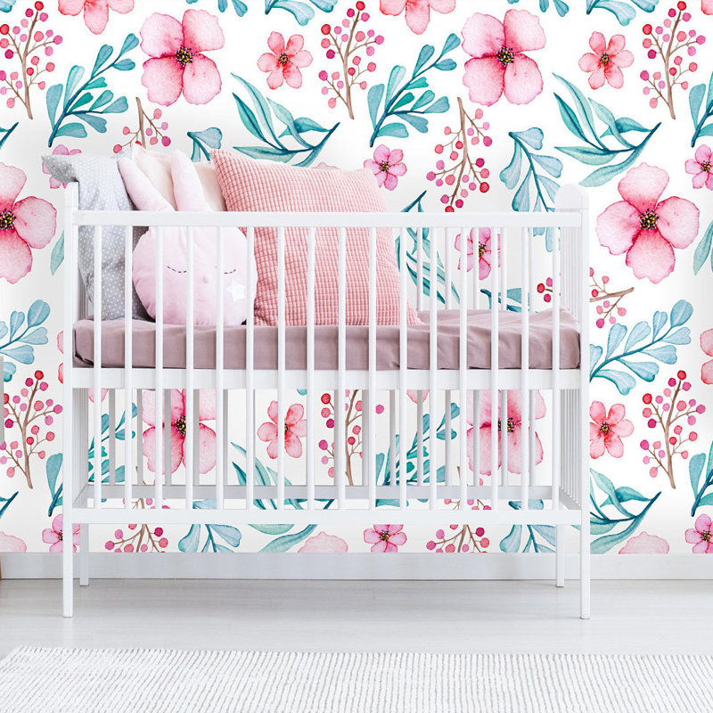 Bungalow Rose Malden Removable Nursery Vintage 4 17 L X 25 W