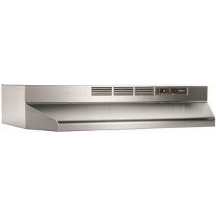 broan elite range hood blinking light
