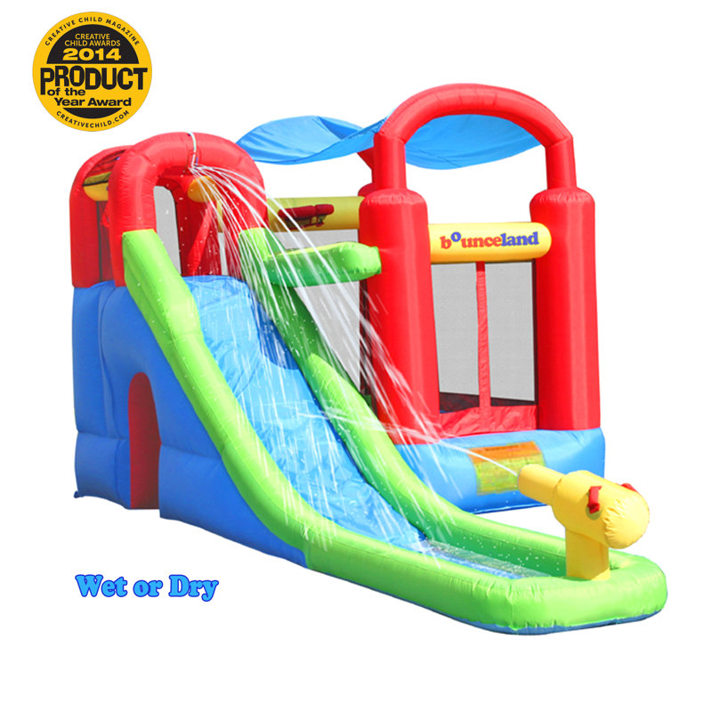 inflatable bouncer and slide