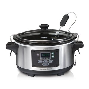 6-Qt. Stay or Go Set & Forget Programmable Slow Cooker