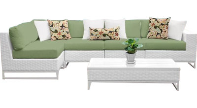 Patio Furniture Sets Conversation Sets Light Brown Cushion 2 Additional Seats For Sectional Sofa Sets Solaura Outdoor Sofa Furniture All Weather Brown Wicker Sectional Armless Chairs Rahetamaddon Ir