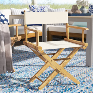Director Chair Beach Lawn Chairs You Ll Love Wayfair Iliana Folding Director Chair