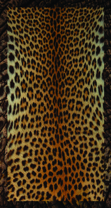 World Menagerie Maravilla Cheetah 2 Rectangle Plastic Vinyl Non Slip Animal Print Shower Mat Reviews Wayfair