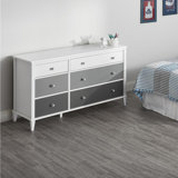 antique white changing table