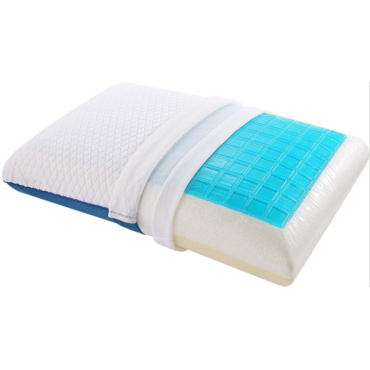 gel cool memory foam pillow