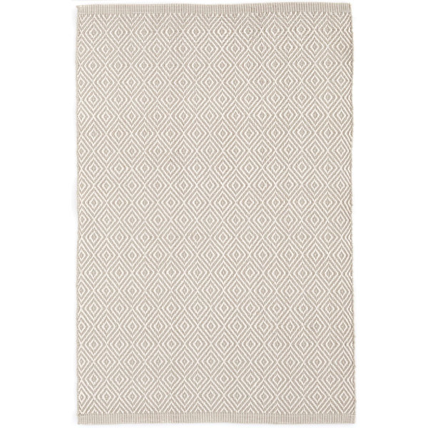 Dash And Albert Rugs Petit Geometric Handmade Flatweave Ivory Area Rug Perigold