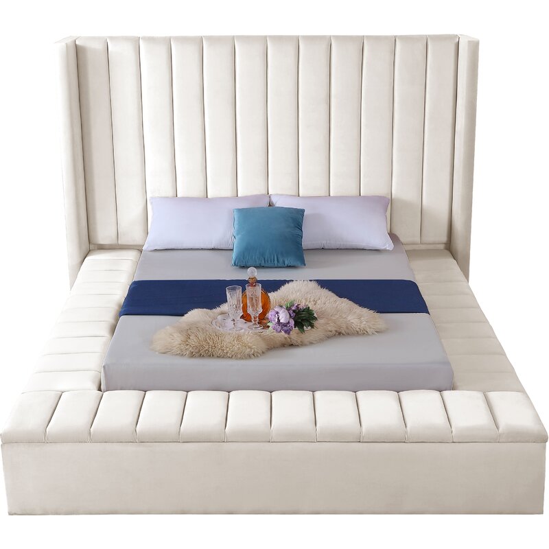 Everly Quinn Rick Upholstered Storage Bed & Reviews | Wayfair