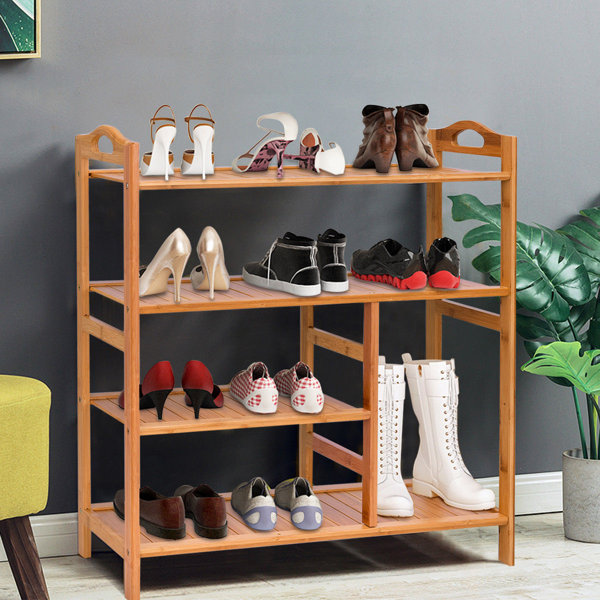 Rebrilliant Multifunction 11 Pair Shoe Rack &amp; Reviews