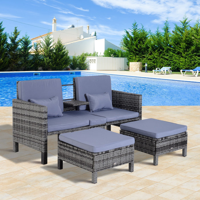 3-Sitzer Lounge-Set INGALLS - Garten Living 