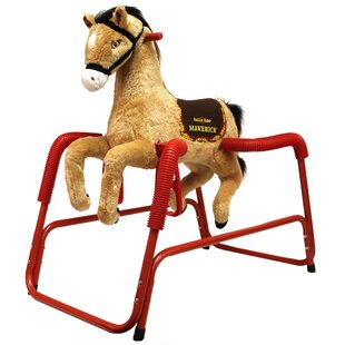 toy riding horse with springs