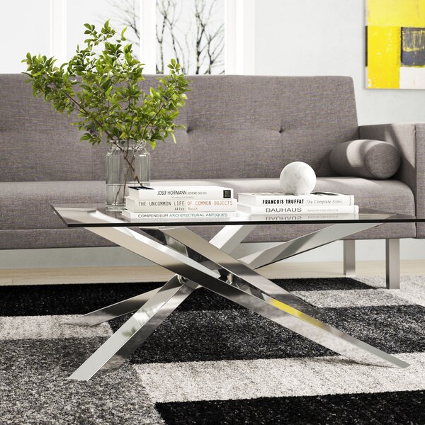 Small Low Glass Coffee Tables Wayfair Co Uk