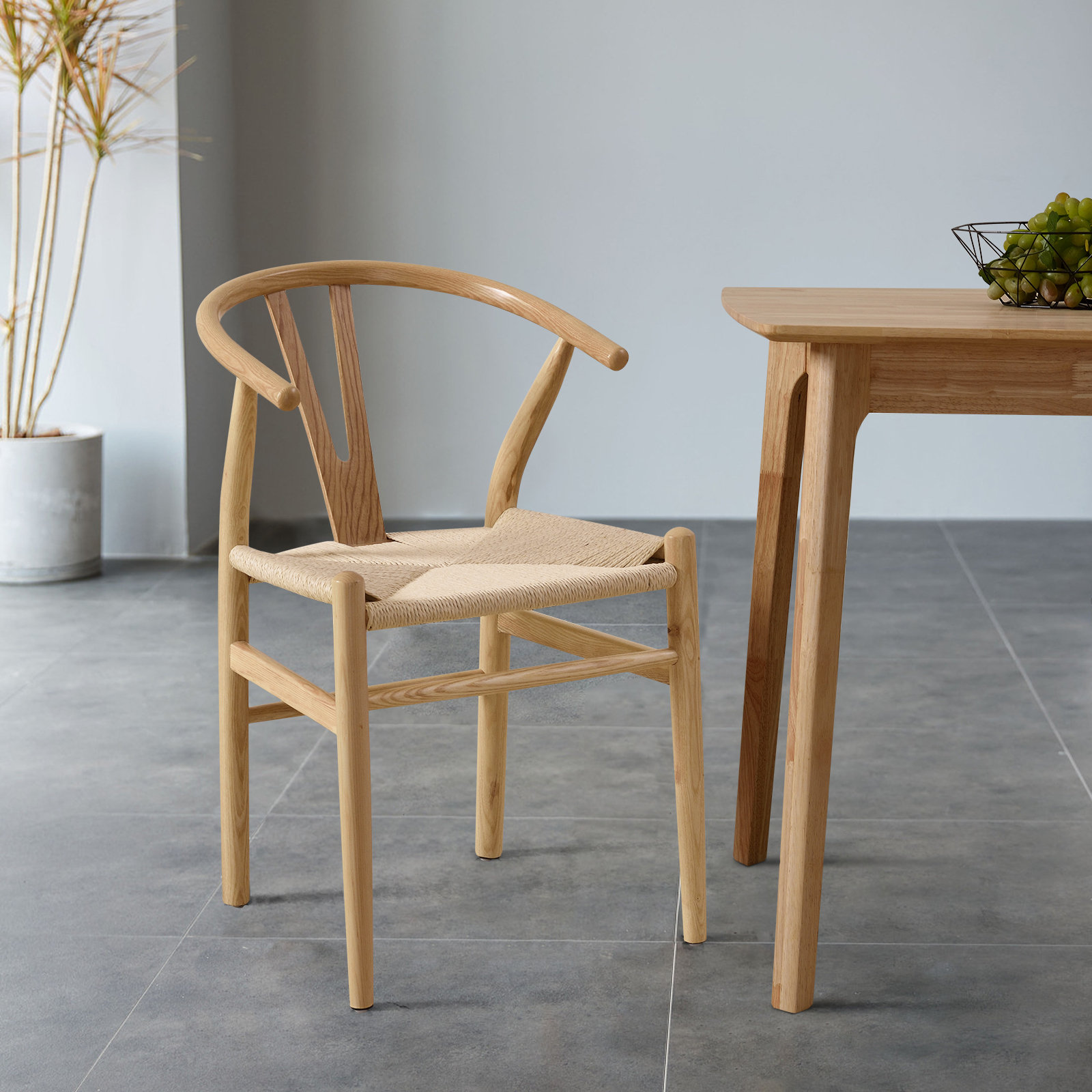 wayfair wishbone dining chairs