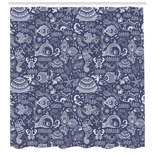 Under The Sea Shower Curtain Wayfair
