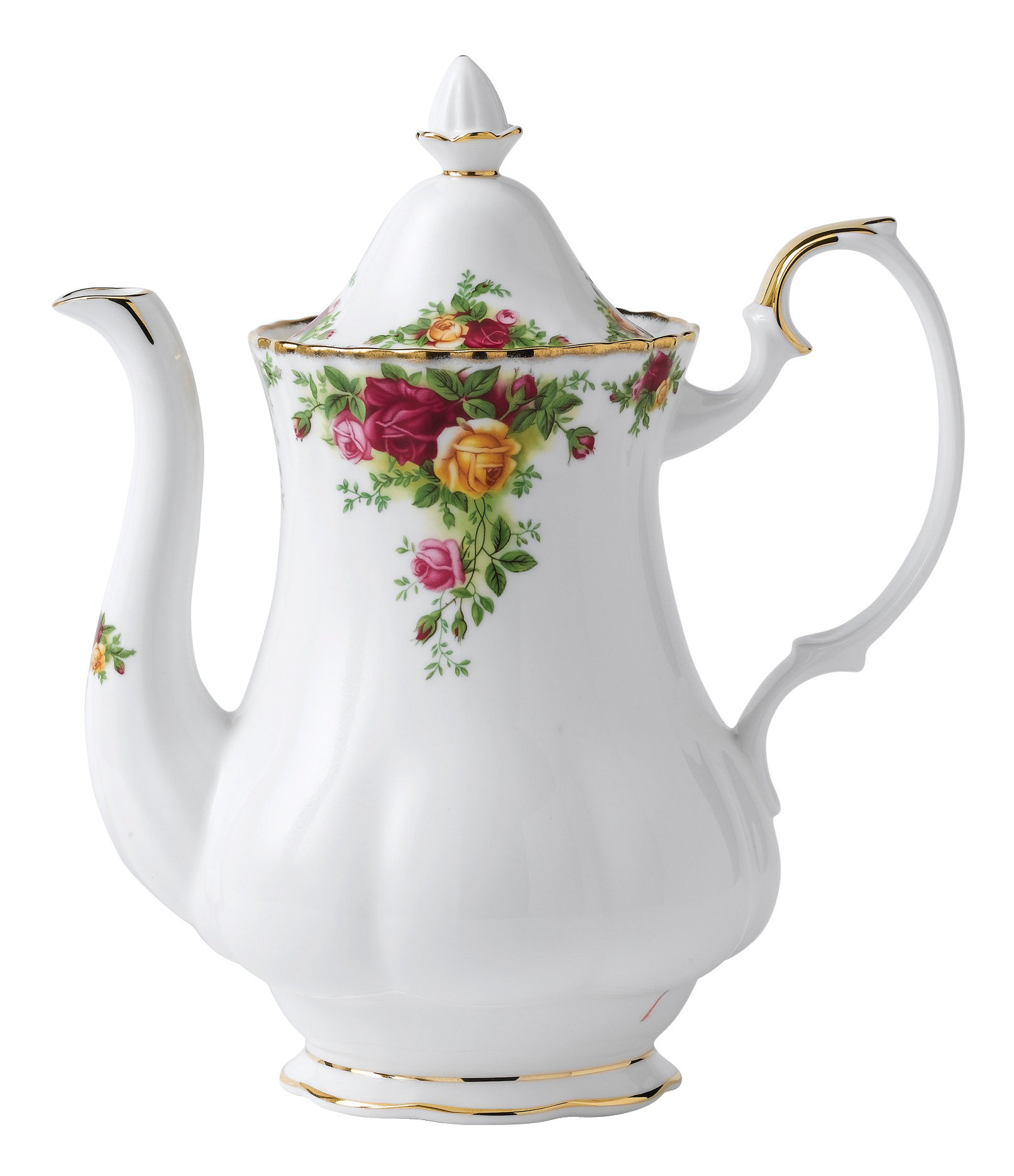 Royal Albert Old Country Roses 5 25 Cup Coffee Pot Server Reviews Wayfair