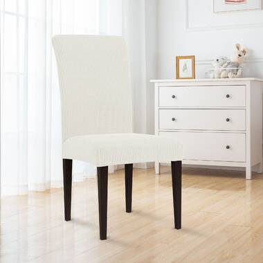 dining chair slipcover august grove fabric