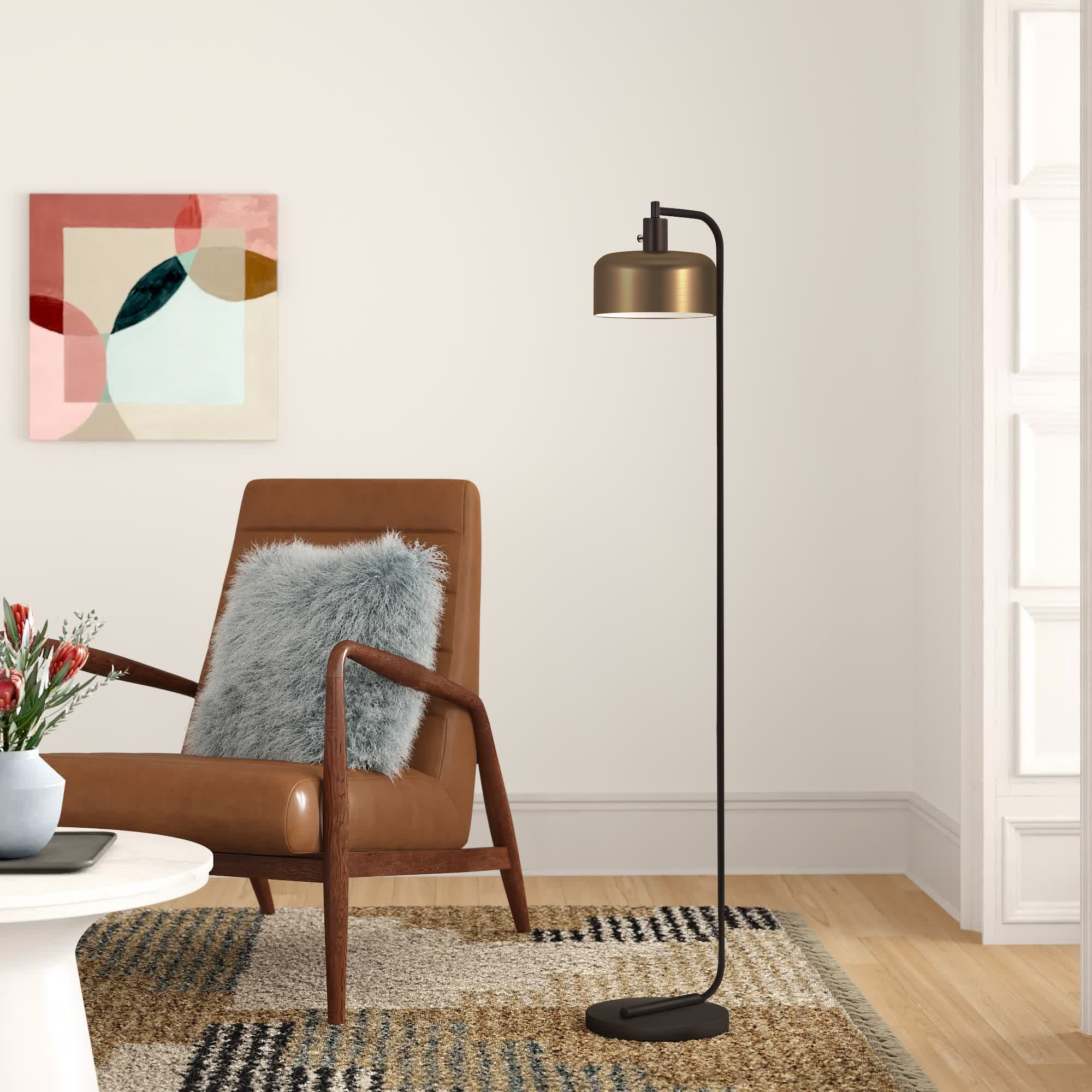 george oliver floor lamp