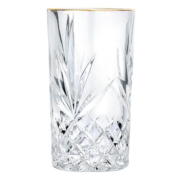 Rosdorf Park Ashlyn Ashford 11 Oz Crystal Glassware Set Wayfair