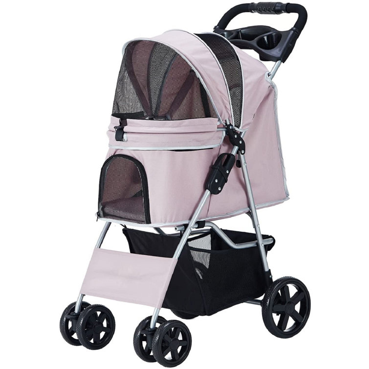 SCHCJI Pet Stroller, Cat Dog Stroller 
