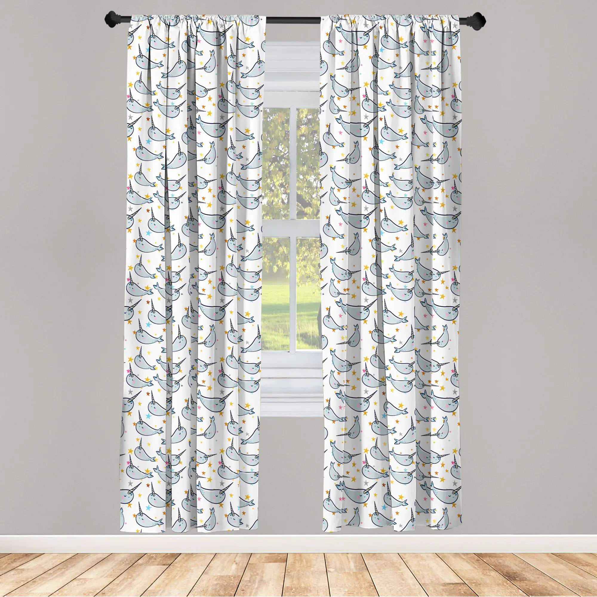 East Urban Home Polyester Curtain | Wayfair