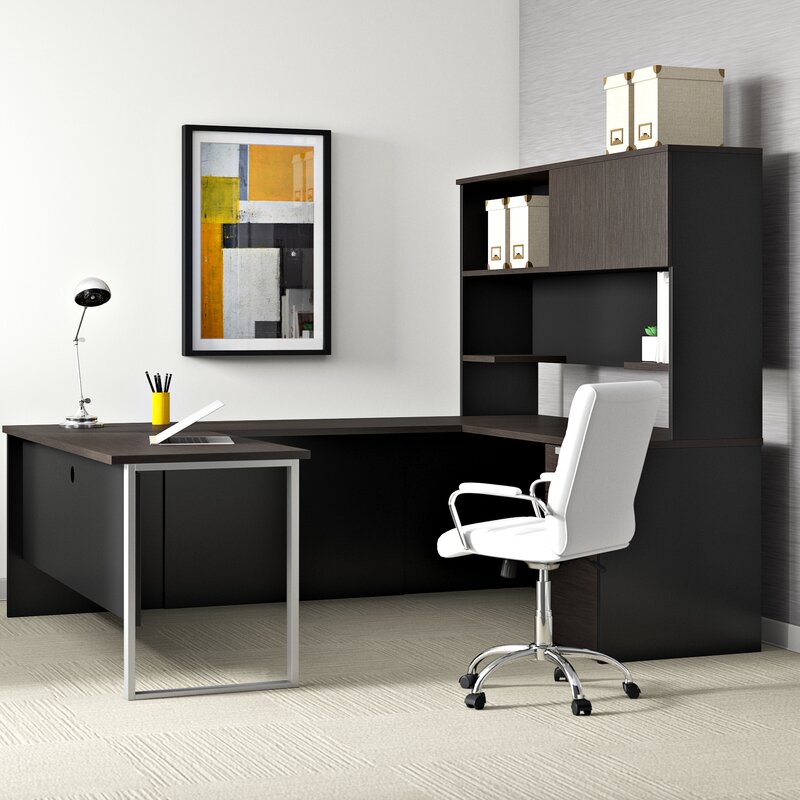 Upper Square Kadian Contemporary Reversible U Shape Executive Desk