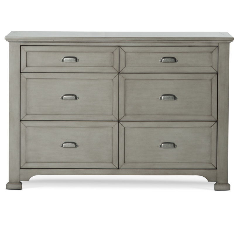 Child Craft Roland 6 Drawer Double Dresser Reviews Wayfair Child Craft Roland 6 Drawer Double