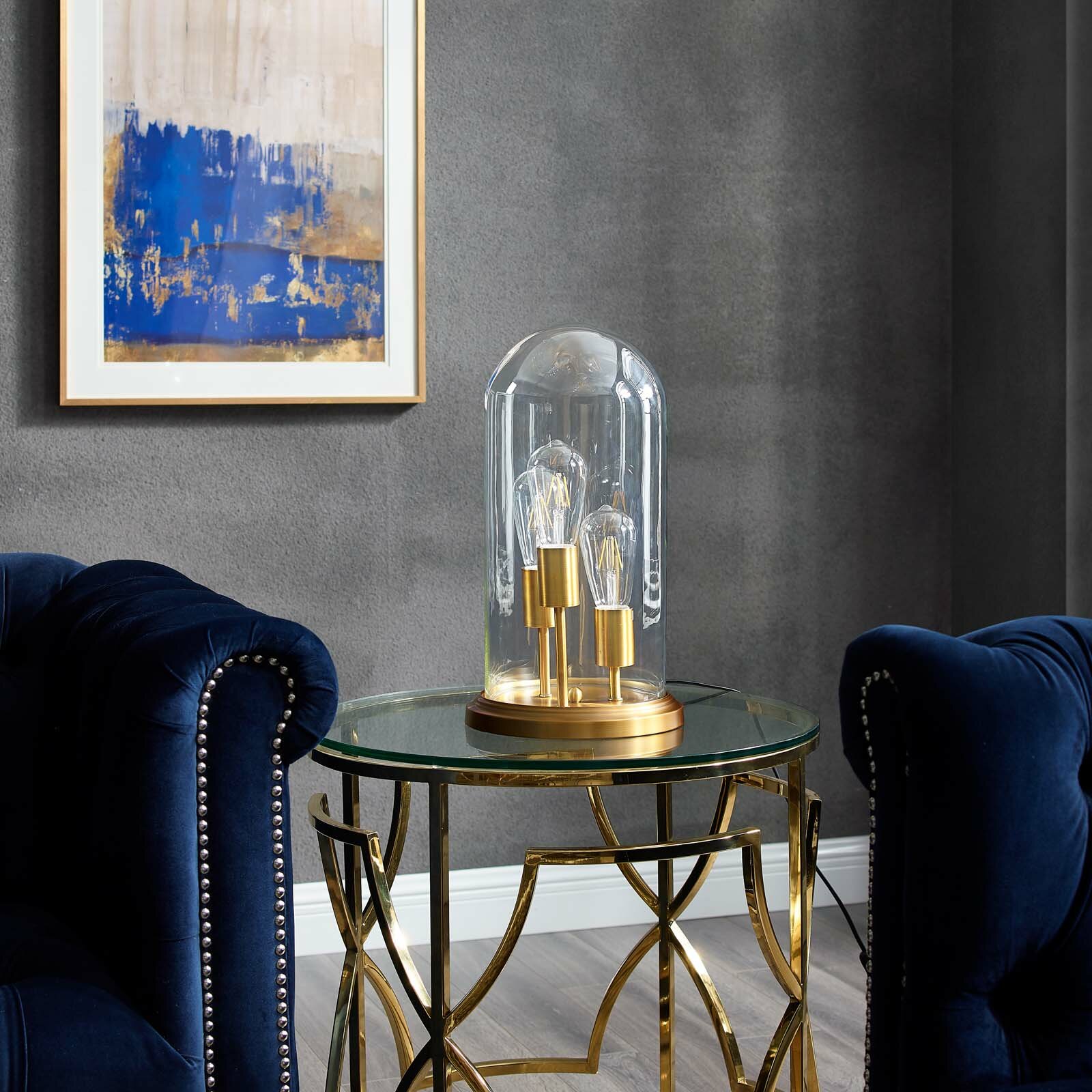 cloche table lamp