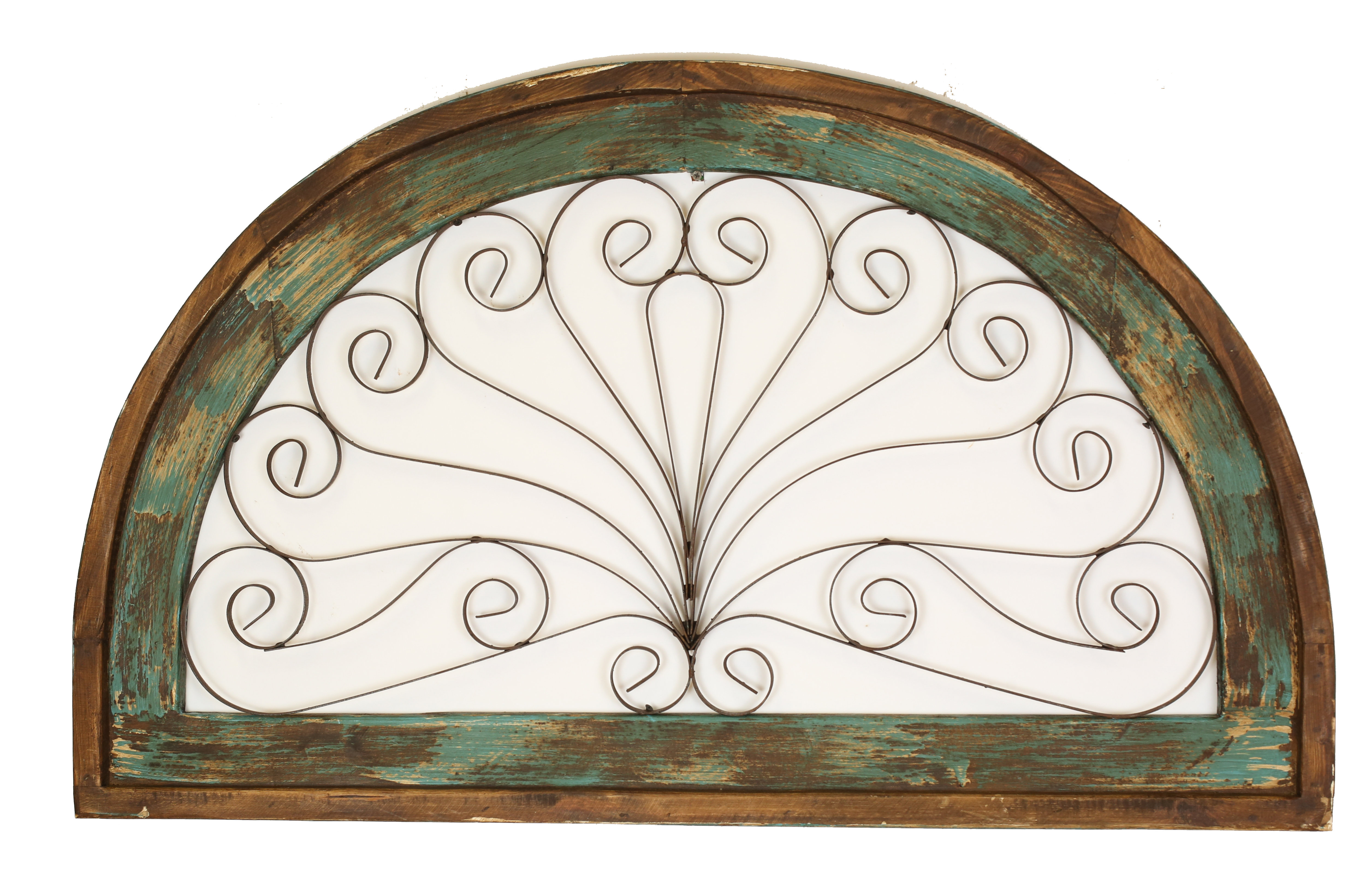 Myamigosimports Half Moon Architectural Wall Decor Reviews Wayfair