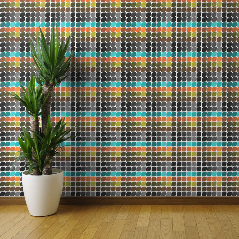 Brayden Studio Preesall Mid Century Modern Peel And Stick