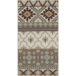 Rangely Brown Indoor/Outdoor Area Rug