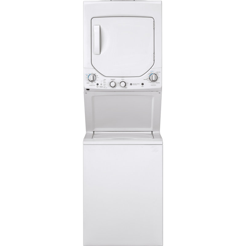 Ge Appliances 2 3 Cu Ft Front Load Washer And 4 4 Cu Ft Electric Dryer Laundry Center Reviews Wayfair