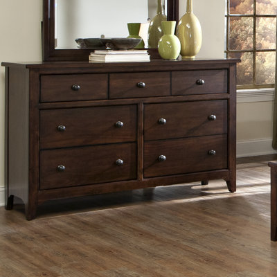 Ridgeview 7 Drawer Standard Dresser Winston Porter