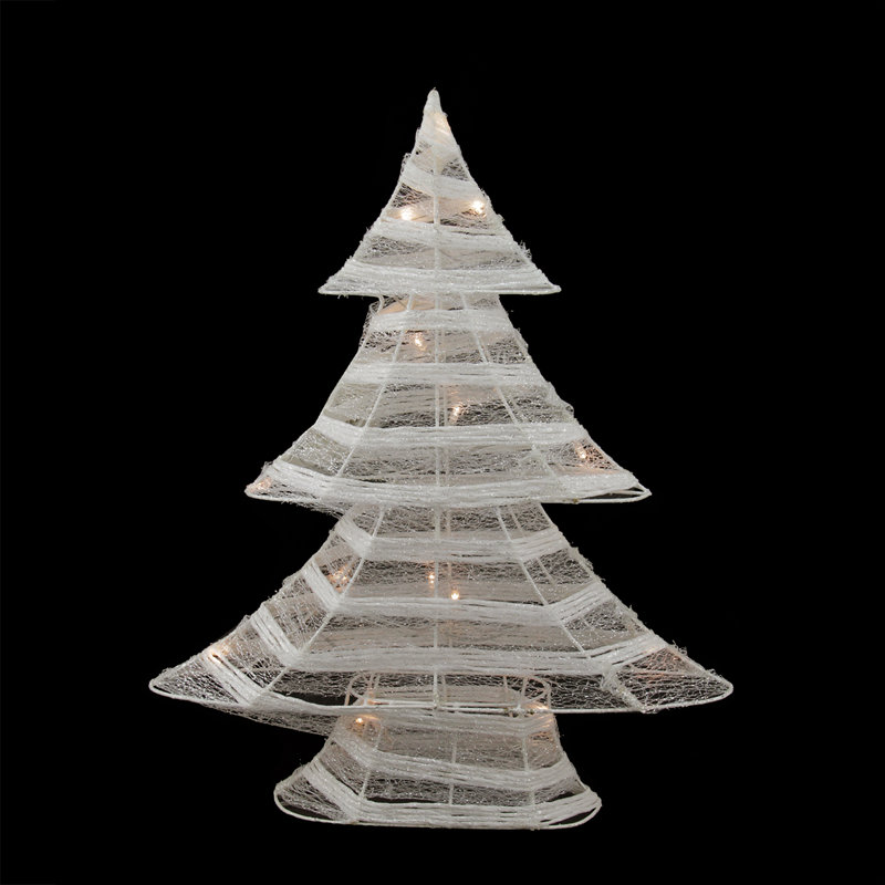 Northlight Battery Operated Glittered Led Lighted Christmas Tree