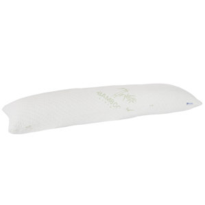 White Rayon from Bamboo Memory Foam Body Pillow by Alwyn Home