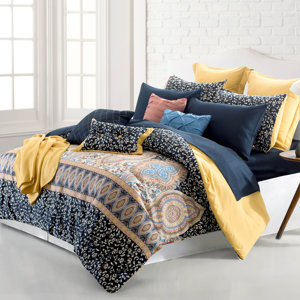 Rollins 16 Piece Reversible Bed-In-a-Bag Set