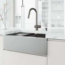 Wayfair | Farmhouse & Apron VIGO Kitchen Sinks You'll Love in ...