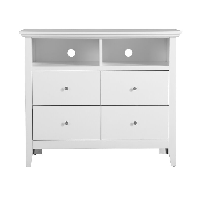 Laurel Foundry Modern Farmhouse Sonja 4 Drawer Media Chest