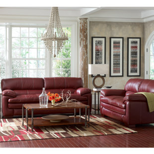 Dexter Leather Loveseat by La-Z-Boy Read Reviews
